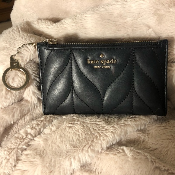 kate spade quilted leather snap wallet - Picture 1 of 15